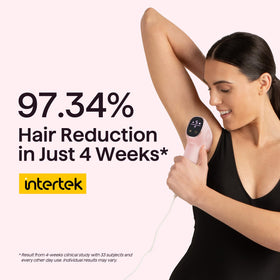 Wavytalk IPL Hair Removal Device side view with controls