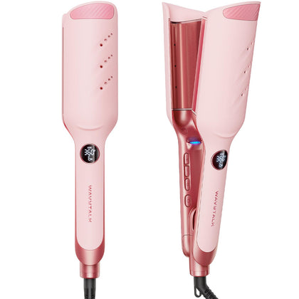 Wavytalk Power Wave Hair Crimper front view with Deep V-shaped plates