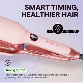 Wavytalk Power Wave Hair Crimper packaging and accessories