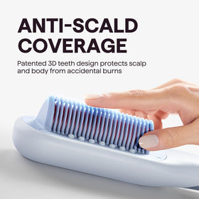 Wavytalk Pro Steam Hair Straightener Brush packaging