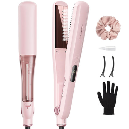 wavytalk Steam Hair Straightener front view