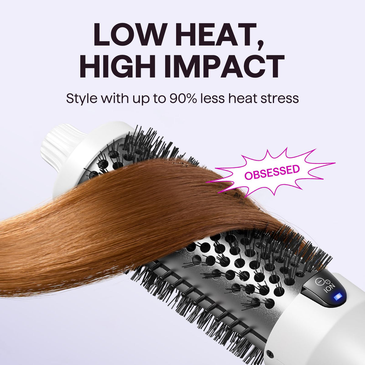 Wavytalk Thermal Brush 1.5-inch close-up of barrel