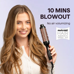 Wavytalk Thermal Brush Blowout Express 1.5-inch in use on hair