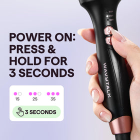 Wavytalk Thermal Brush Blowout Express 1.5-inch showing ionic technology