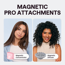 Wavytalk Turblow Pro hair dryer in use styling hair