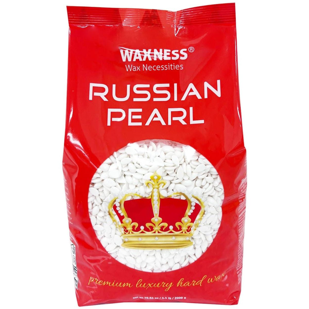 Wax Necessities Russian Pearl Hard Wax Beads 4.4 lb front view