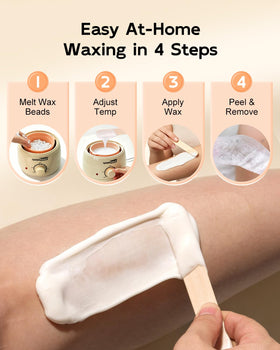 waxfans Mini Wax Pot with detachable silicone pot