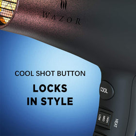 Wazor Professional Hair Dryer packaging