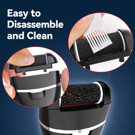 Wea&Hea Pedicure Kit USB cable and cleaning brush