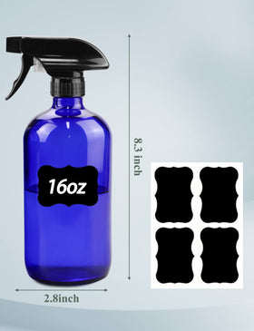 Wedama Glass Spray Bottle in use for plant care