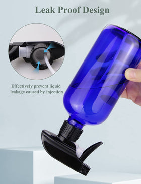 Wedama Glass Spray Bottle side view showing capacity