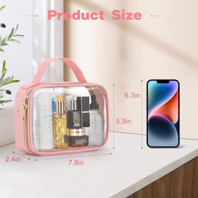 Wedama toiletry bag open showing travel essentials