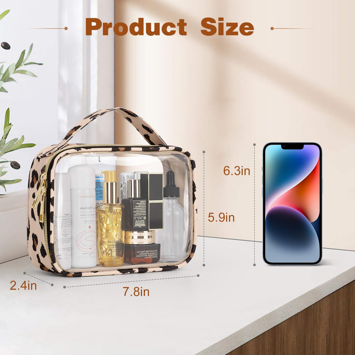 Wedama TSA Approved Toiletry Bag open with travel essentials inside