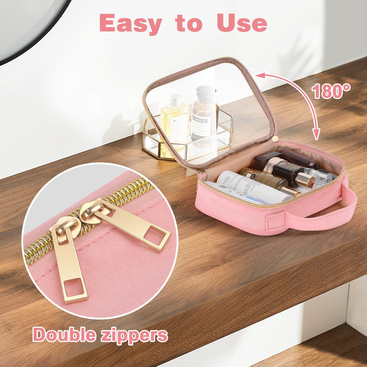 Wedama TSA Approved Toiletry Bag side view