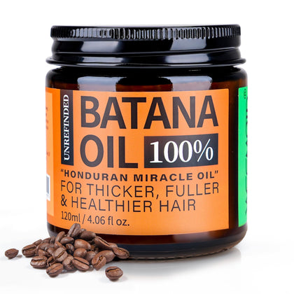 WEEMOTD Raw Batana Oil 4.06 Fl Oz bottle front view