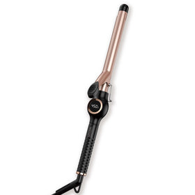 WEEYUM 3/4 inch curling iron front view with ceramic barrel