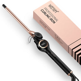 WEEYUM Small Curling Iron 3/8 inch barrel front view