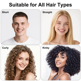 Weldilgit Curly Hair Brush in travel bag for portability