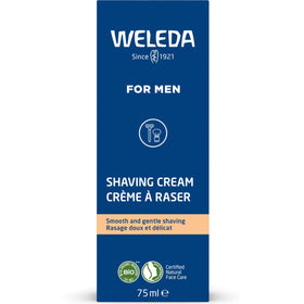 Weleda Shaving Cream 2.5 oz close-up of creamy lather