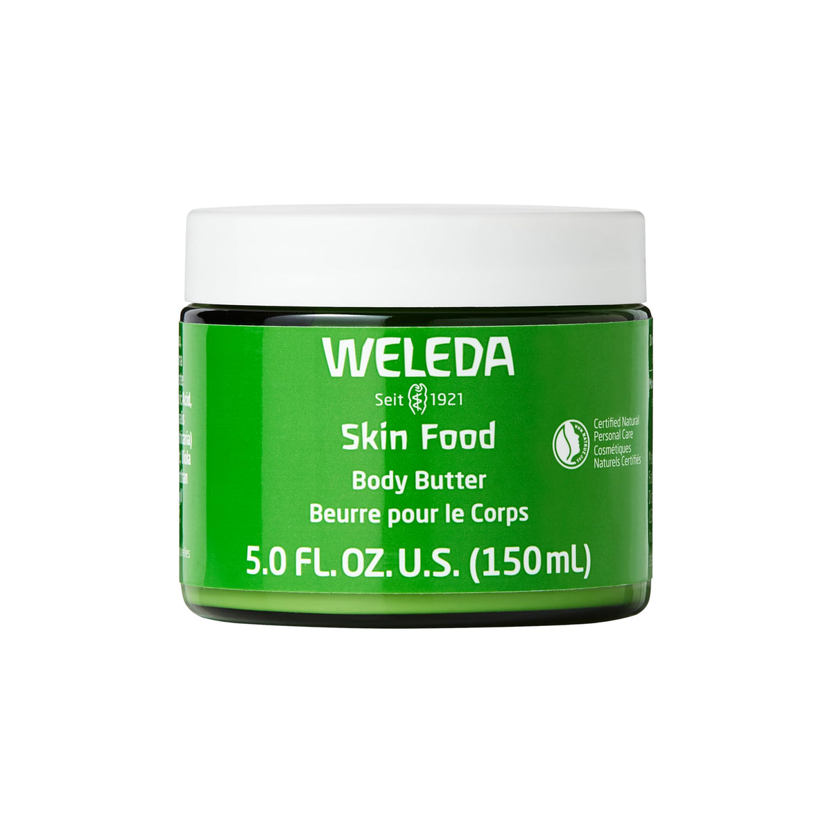 Weleda Skin Food Body Butter 5oz glass jar front view
