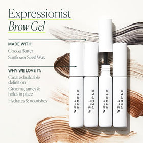 Well People Expressionist Brow Gel showing micro-precision brush