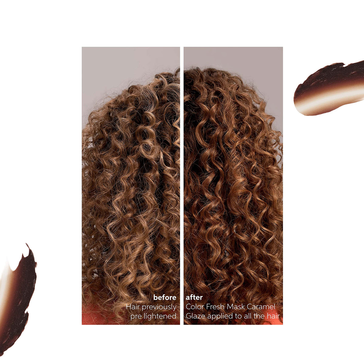 Wella Color Fresh Mask Caramel Glaze on a bathroom shelf