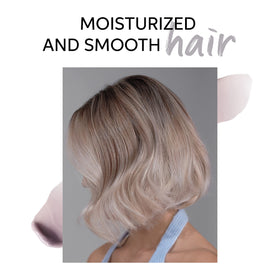 Wella Color Fresh Mask Pearl Blonde application on hair