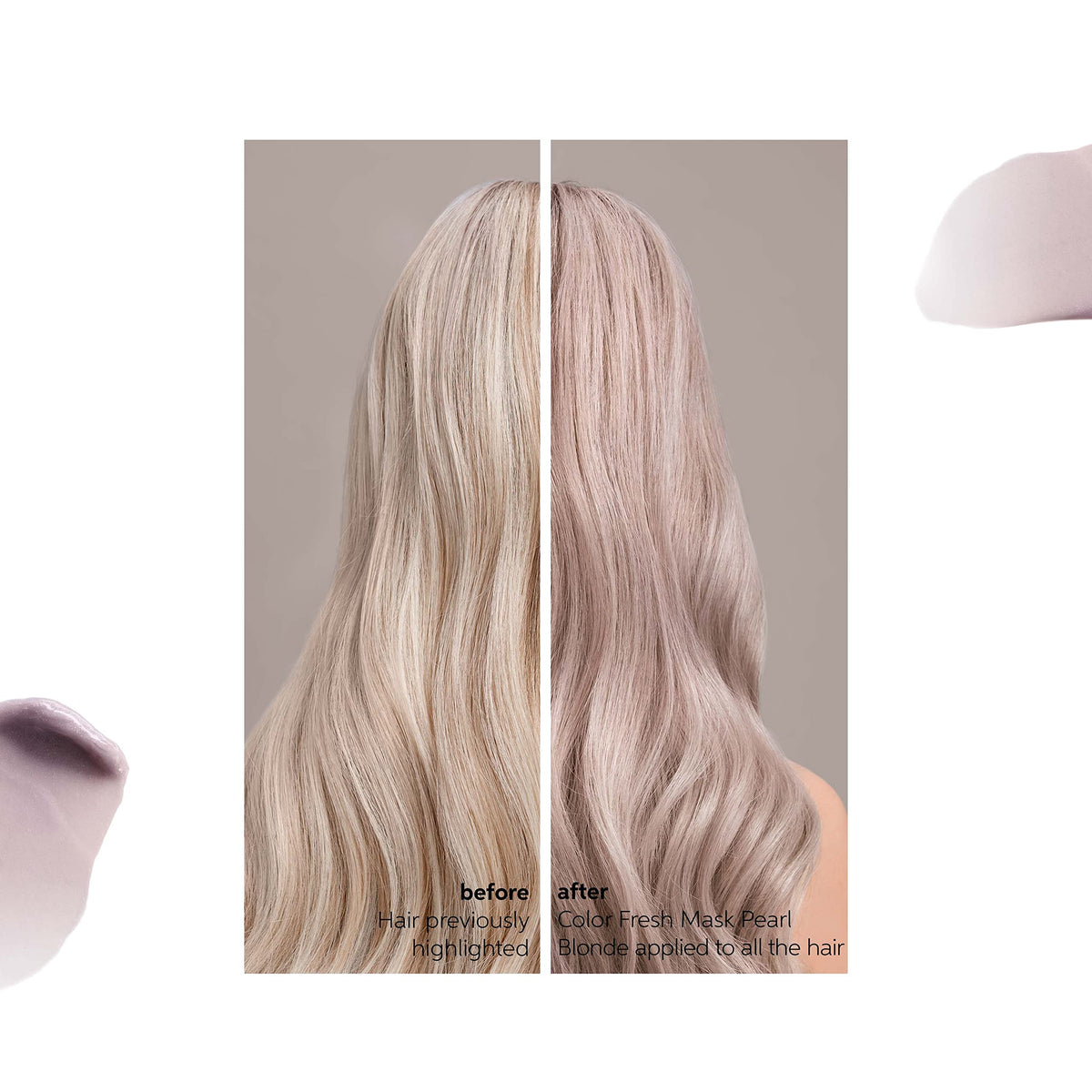 Wella Color Fresh Mask Pearl Blonde on a bathroom shelf
