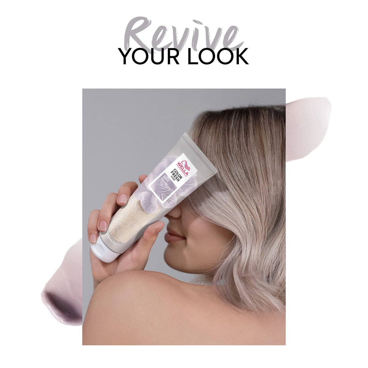 Wella Professionals Color Fresh Mask in use during hair care