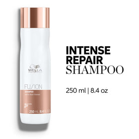 Wella Professionals Fusion Intense Repair Shampoo 290g back view