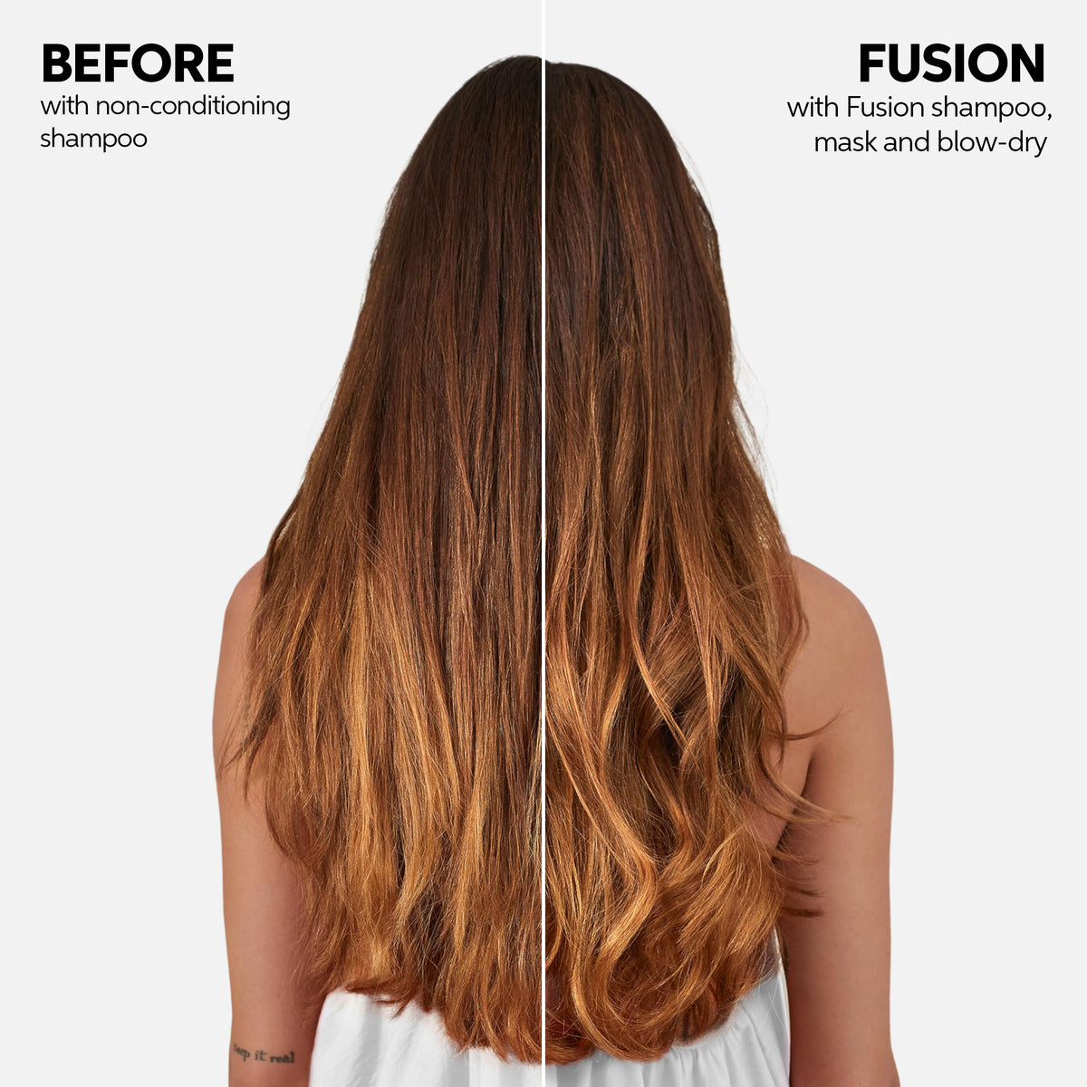 Wella Professionals Fusion Intense Repair Shampoo 290g with silksteel technology