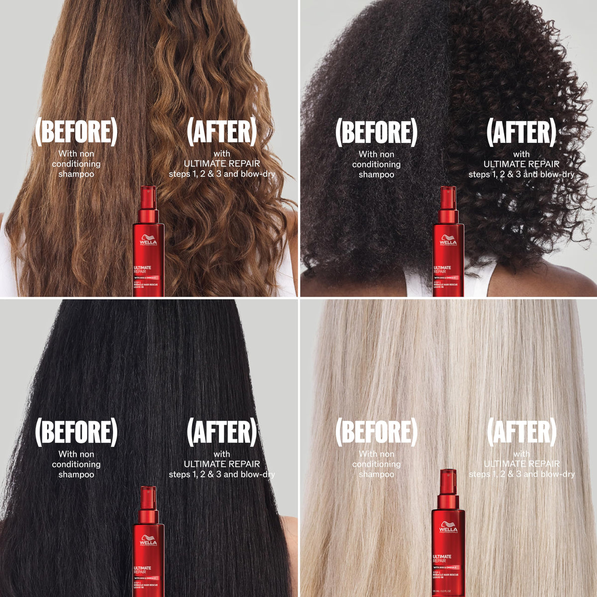 Wella Professionals ULTIMATE REPAIR Miracle Hair Rescue in a bathroom setting