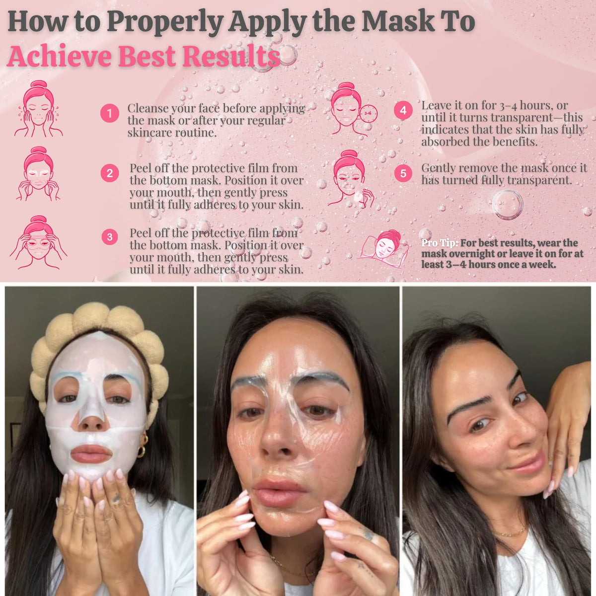 Wellnature Overnight Real Deep Mask ingredients list