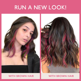 Wennalife Burgundy Red Tape in Hair Extensions hair colour comparison
