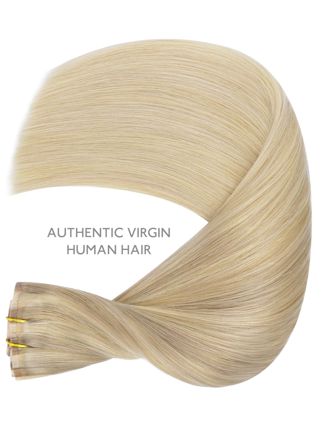 Wennalife Clip In Hair Extensions 16 Inch back view