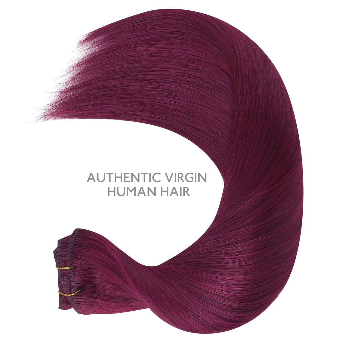 Wennalife Clip In Hair Extensions 22 Inch showing texture
