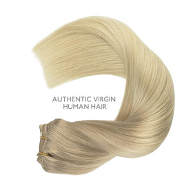 Wennalife Clip In Hair Extensions 24inch on model