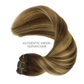 Wennalife Clip In Hair Extensions displayed on a flat surface