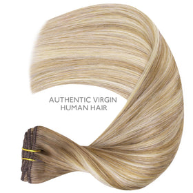 Wennalife Clip In Hair Extensions in natural light showcasing colour