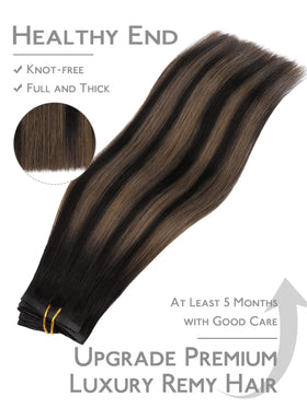 Wennalife Clip-in Hair Extensions lifestyle application