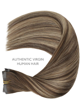 Wennalife Clip in Hair Extensions on a model