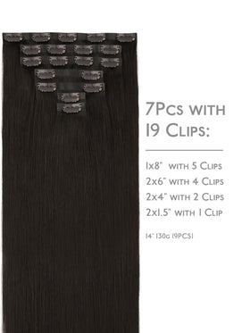 Wennalife Clip In Hair Extensions packaging