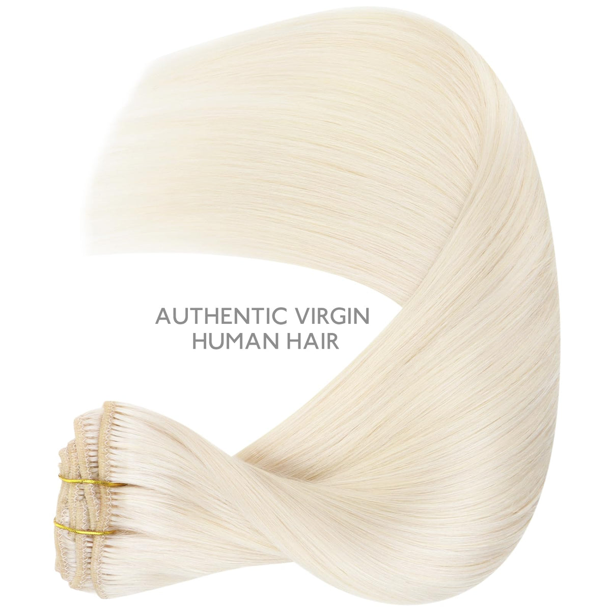 Wennalife Clip In Hair Extensions packaging and care instructions