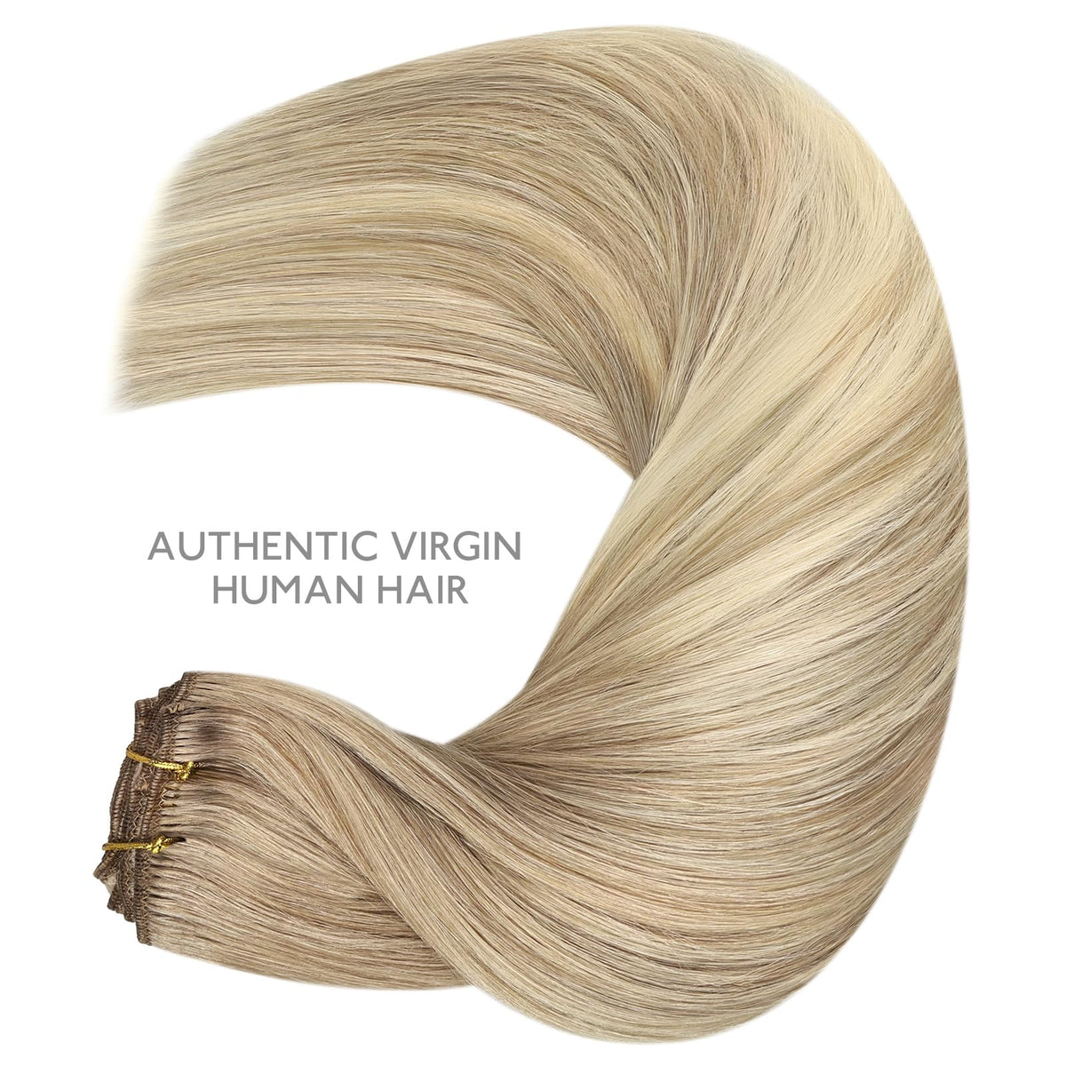 Wennalife Clip In Hair Extensions showing smooth texture and shine