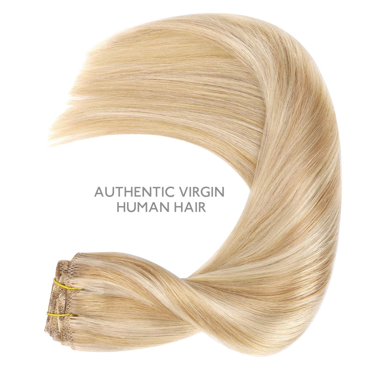 Wennalife Clip In Hair Extensions showing texture and colour