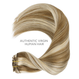 Wennalife Clip In Hair Extensions showing texture and shine