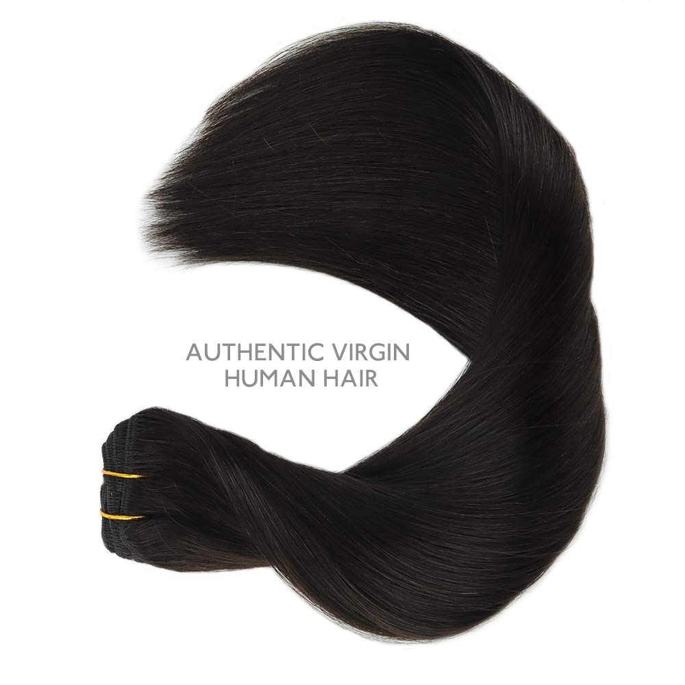 Wennalife Clip In Hair Extensions styled in loose waves