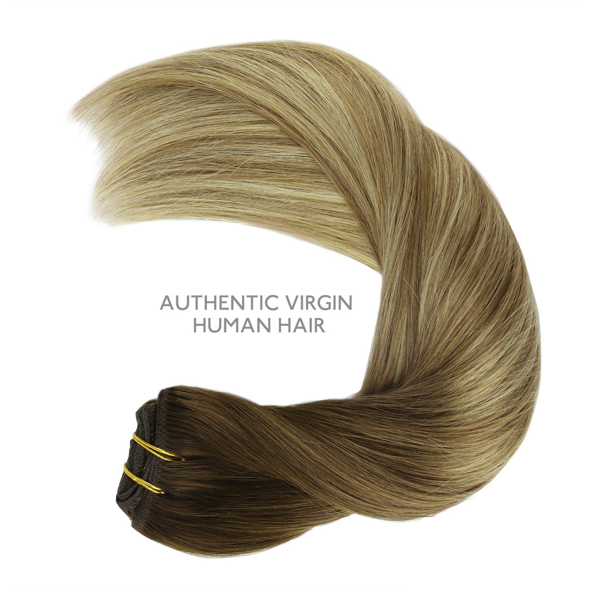 Wennalife Clip In Hair Extensions styled in wavy hair