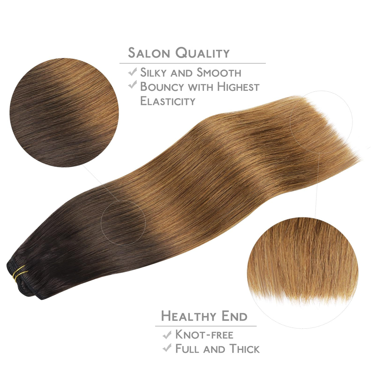 Wennalife Clip In Hair Extensions styled on a mannequin