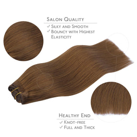 Wennalife Clip In Hair Extensions styled on model
